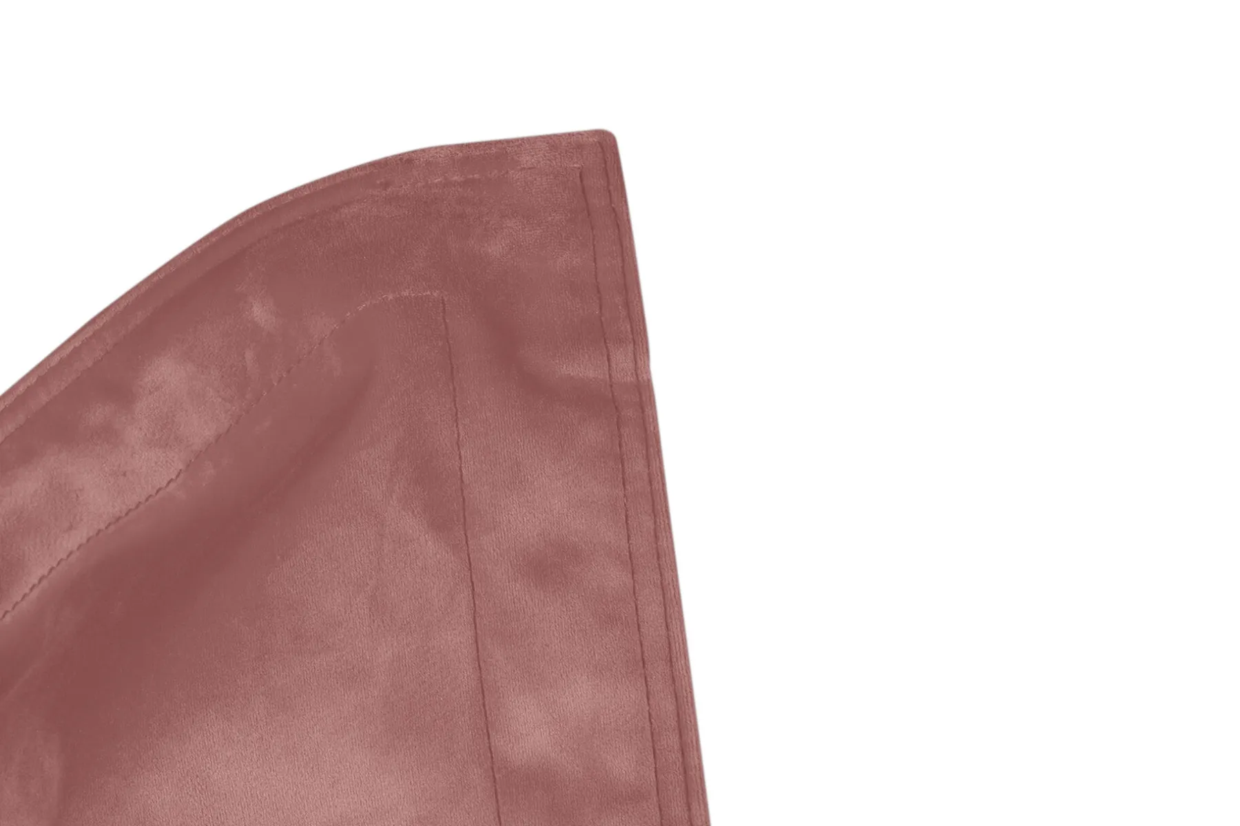 Fatboy Original Slim Velvet Pouf en velours, rose, 120x155 cm