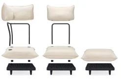 Fatboy Paletti Daybed Fauteuil lounge d’extérieur modulaire, 190x100x90 cm