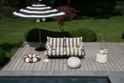 Fatboy Paletti Hocker Hocker modulaire d’extérieur, marron, 100x100x45 cm
