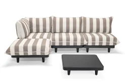 Fatboy Paletti Set Large + Table Ensemble lounge d’extérieur modulaire, 280x190x90 cm