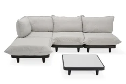 Fatboy Paletti Set Large + Table Ensemble lounge d’extérieur modulaire, 280x190x90 cm