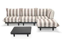 Fatboy Paletti Set Large + Table Ensemble lounge d’extérieur modulaire, 280x190x90 cm