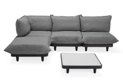 Fatboy Paletti Set Large + Table Ensemble lounge d’extérieur modulaire, 280x190x90 cm