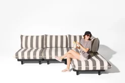 Fatboy Paletti Set Large Ensemble lounge d’extérieur modulaire, 280x190x90 cm