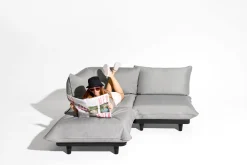 Fatboy Paletti Set Large Royal + Table Modular outdoor lounge set, 280x190x90 cm