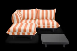 Fatboy Paletti Set Medium + Table Ensemble lounge d’extérieur modulaire, 190x190x90 cm
