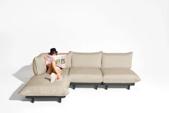 Fatboy Paletti Set Medium Royal Ensemble lounge d’extérieur modulaire, 190x190x90 cm