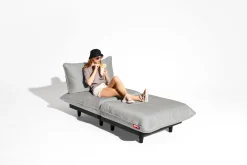 Fatboy Paletti Set Medium Royal + Table Ensemble lounge d’extérieur modulaire, 190x190x90 cm