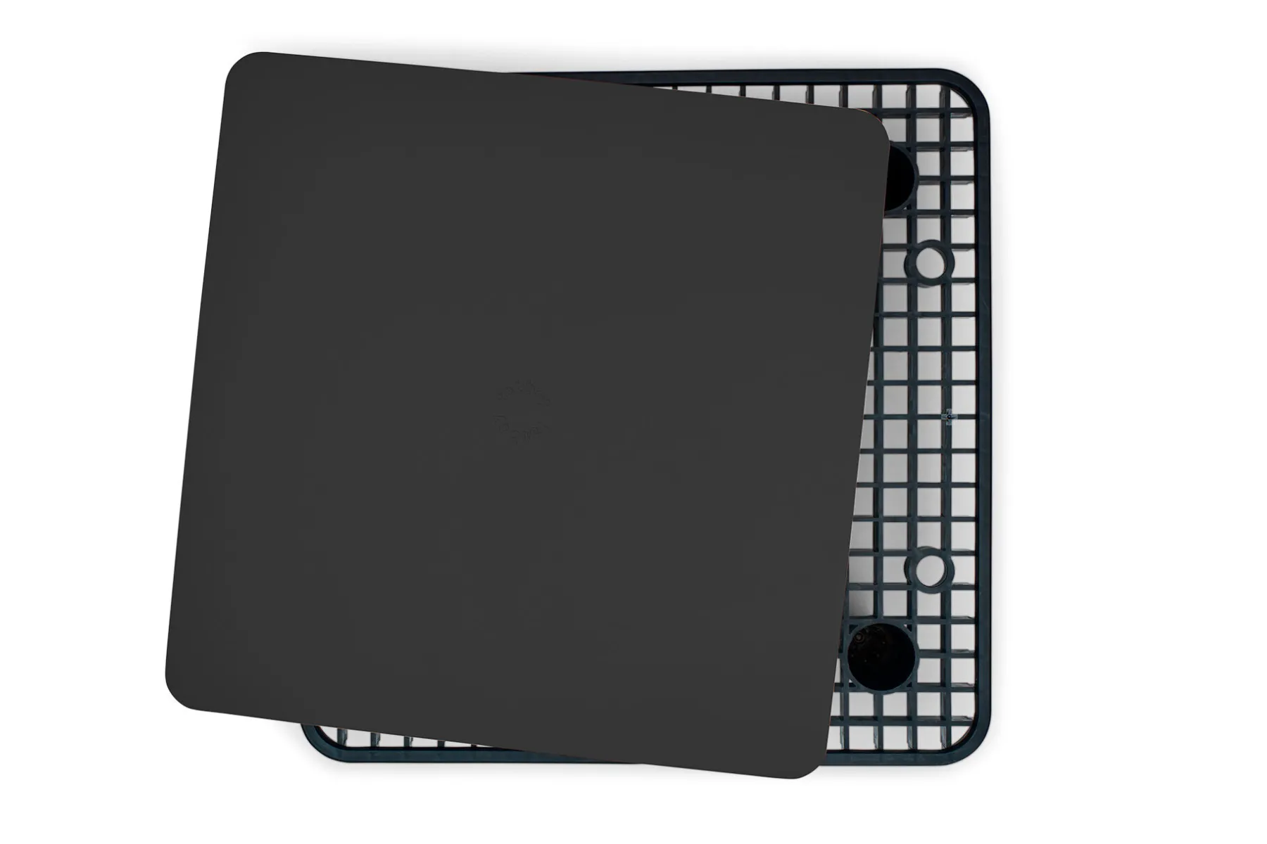 Fatboy Paletti table Table de jardin pour Paletti, black, 90x90x22.5 cm