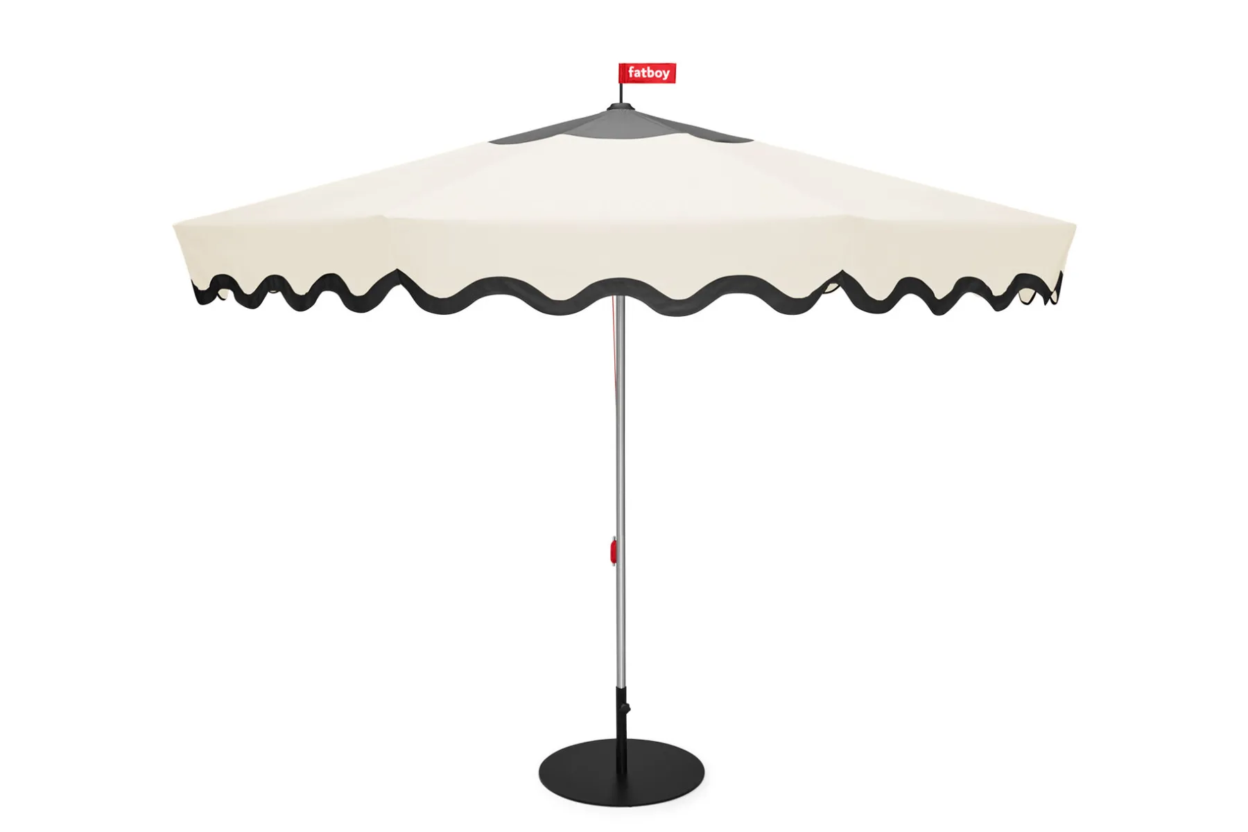 Fatboy Pensol + Base Black Parasol avec pied, 350x350x280 cm