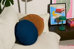 Fatboy Pill Pillow Cord Coussins décoratifs, bleu, 40x40x7 cm