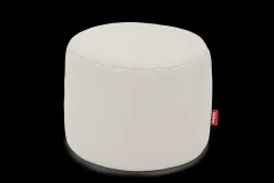 Fatboy Point Canvas Pouf d’intérieur, gris, 50x50x35 cm