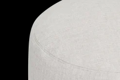 Fatboy Point Large Outdoor Pouf de grande taille - peut être utilisé à l’extérieur, gris, 70x70x40 cm