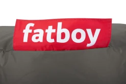 Fatboy Point Original (Nylon) Pouf d’intérieur, gris, 50x50x35 cm