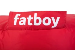 Fatboy Point Original (Nylon) Pouf d’intérieur, rouge, 50x50x35 cm