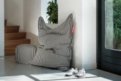 Fatboy Point Terry Pouf en éponge, beige, 50x50x35 cm