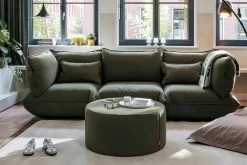 Fatboy Puff Pillow Boucle Coussin décoratif, vert, 65x24 cm