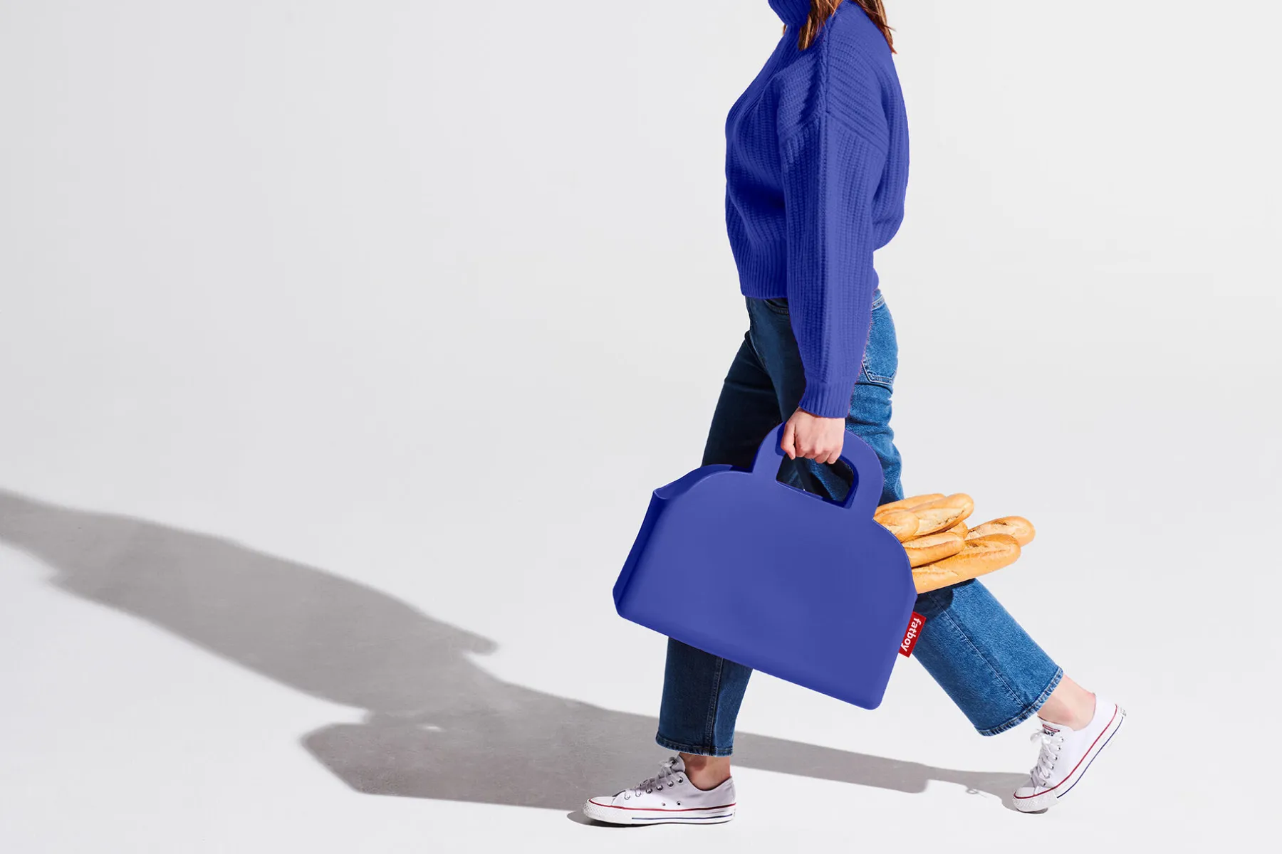 Fatboy Sjopper-Kees Sac shopping, bleu, 47x17x44 cm