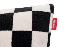 Fatboy Square Pillow Teddy Un coussin en tissu peluche ultra-doux, blanc, 50x50 cm
