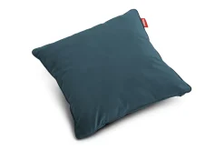 Fatboy Square Pillow Velvet Coussin décoratif, bleu, 50x50x5 cm