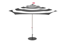 Fatboy Stripesol + Base Black Parasol avec pied, 350x350x280 cm