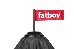 Fatboy Stripesol + Base Black Parasol avec pied, 350x350x280 cm