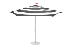 Fatboy Stripesol + Base Light Grey Parasol avec pied, 350x350x280 cm