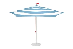 Fatboy Stripesol + Base Light Grey Parasol avec pied, 350x350x280 cm