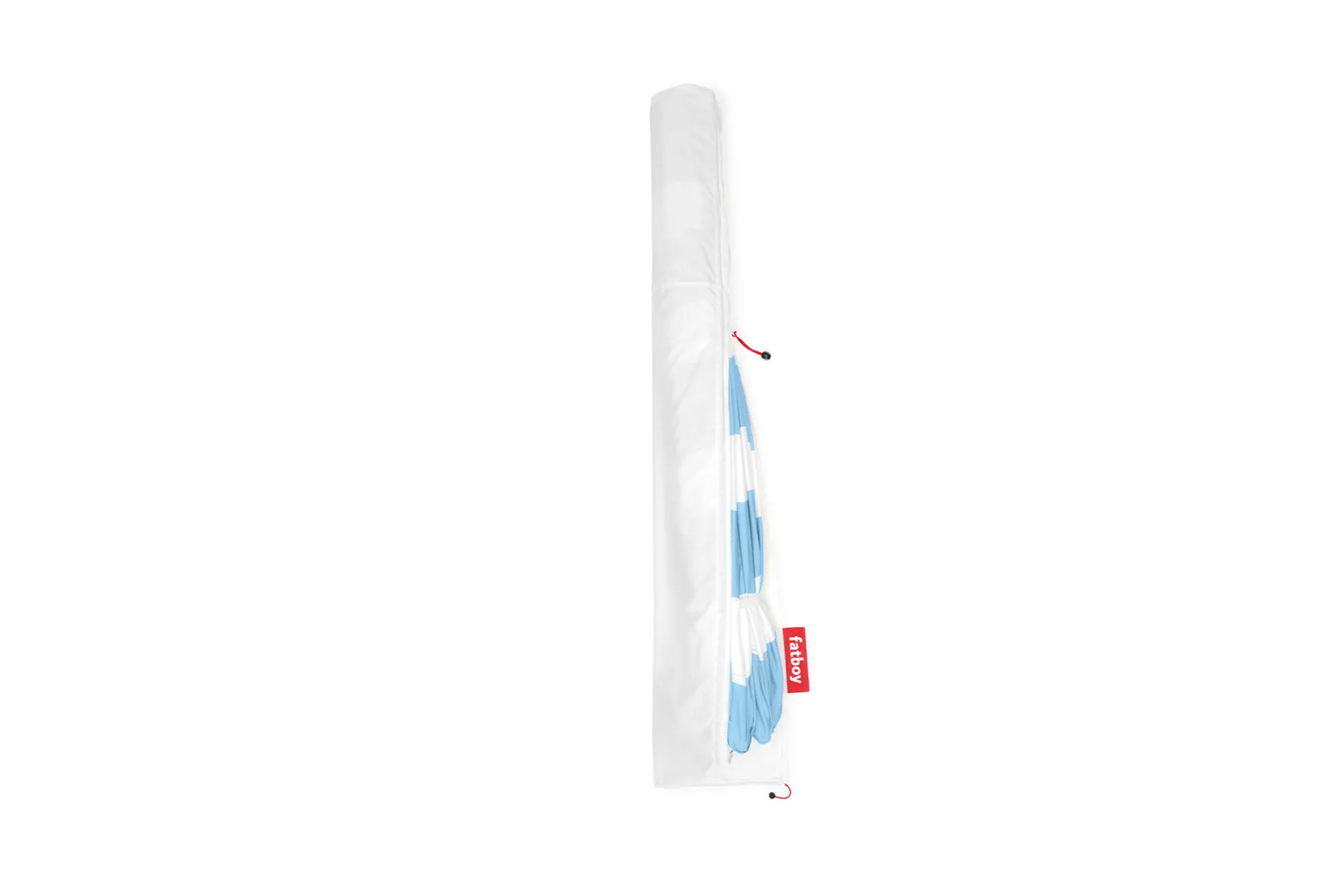 Fatboy Stripesol + Base Light Grey Parasol avec pied, 350x350x280 cm