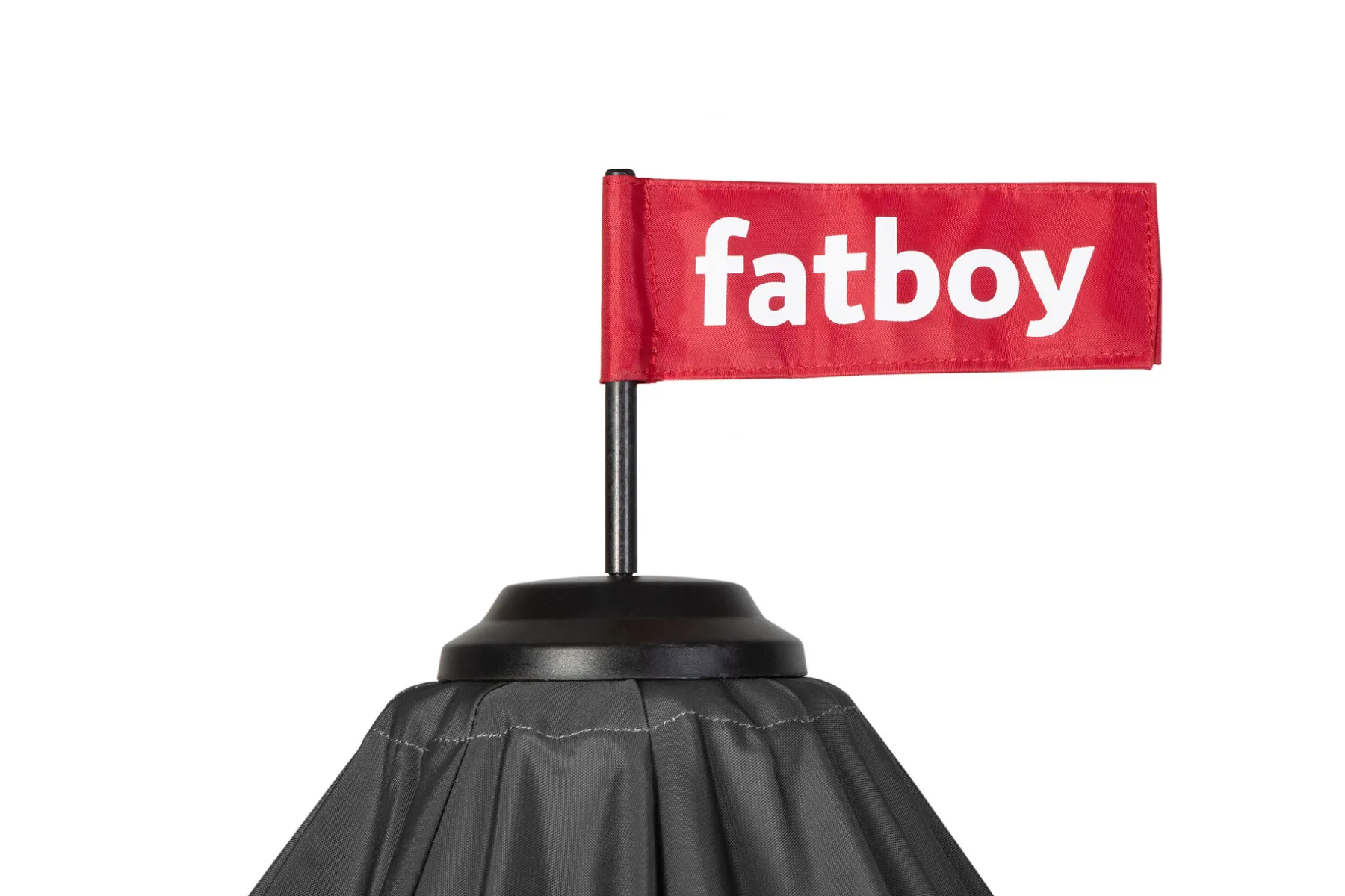 Fatboy Stripesol 350 cm Parasol, black, 350x350x280 cm