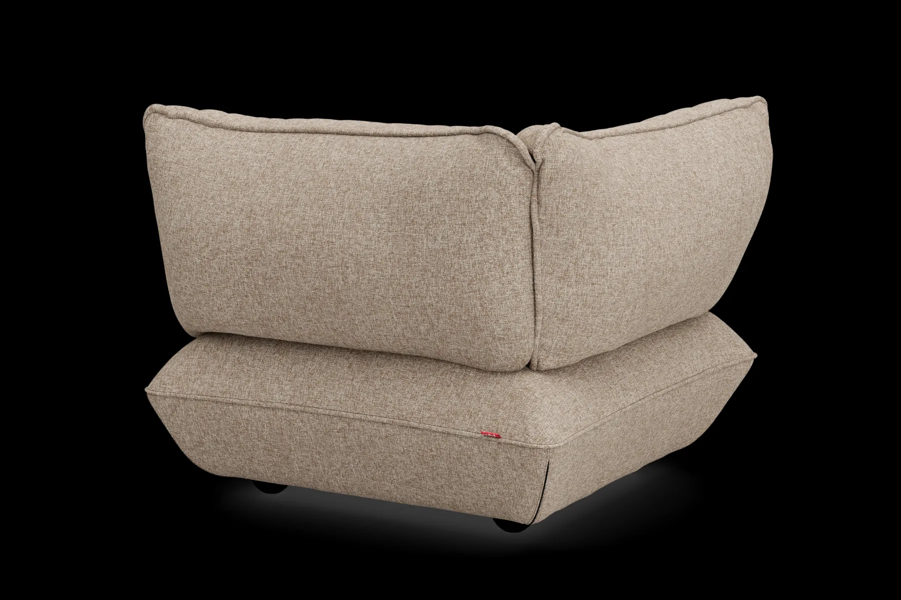 Fatboy Sumo Corner Seat Boucle Corner Seat, marron, 108x108x90 cm
