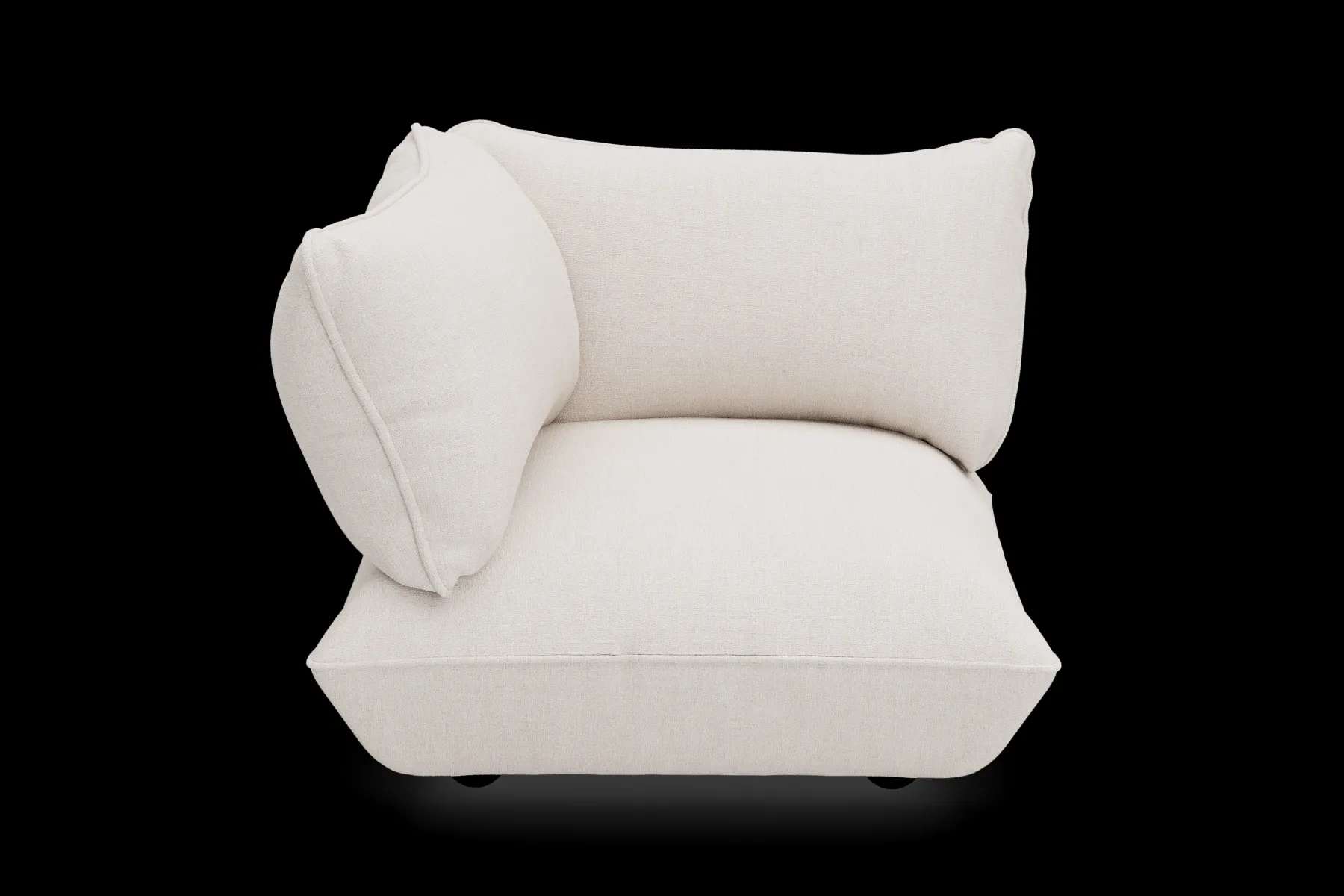 Fatboy Sumo Corner Seat Boucle Corner Seat, beige, 108x108x90 cm