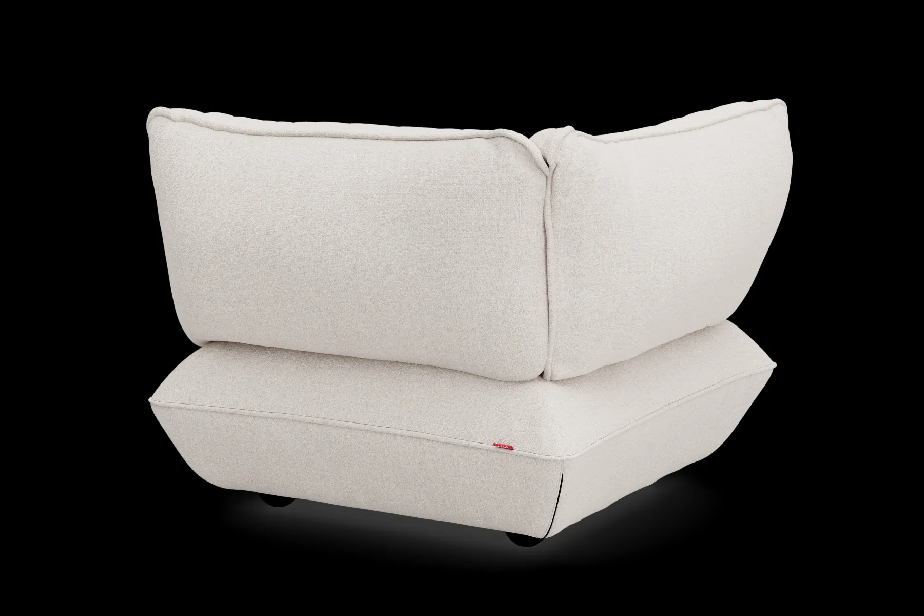 Fatboy Sumo Corner Seat Boucle Corner Seat, beige, 108x108x90 cm