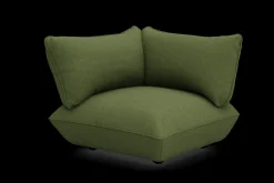 Fatboy Sumo Corner Seat Boucle Corner Seat, vert, 108x108x90 cm