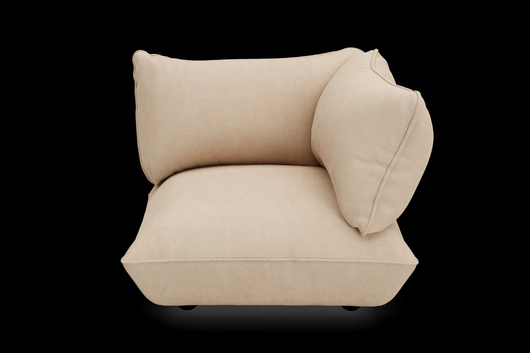 Fatboy Sumo Corner Seat Right Cord Corner Seat, , 108x108x90 cm