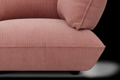 Fatboy Sumo Corner Seat Right Cord Corner Seat, rose, 108x108x90 cm