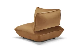 Fatboy Sumo Corner Seat Velvet Corner Seat, marron, 108x108x90 cm