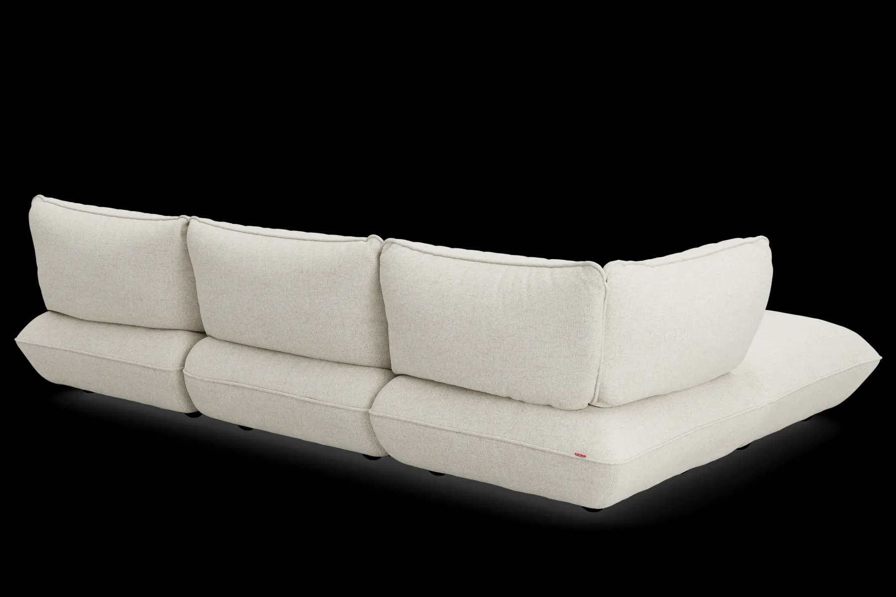 Fatboy Sumo Corner Sofa Boucle Canapé modulaire d’intérieur, 301x108x90 cm