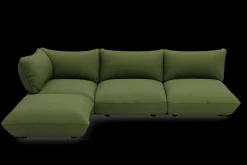 Fatboy Sumo Corner Sofa Boucle Canapé modulaire d’intérieur, 301x108x90 cm