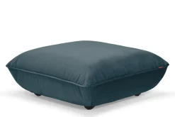 Fatboy Sumo Hocker Velvet Hocker, bleu, 108x108x44 cm