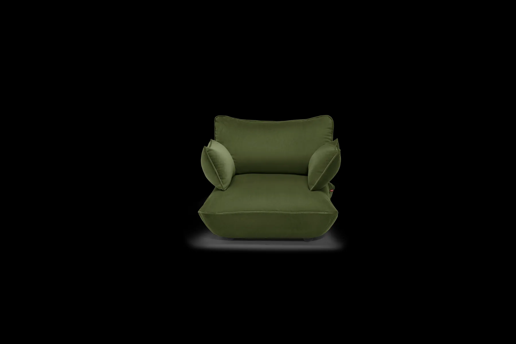 Fatboy Sumo Loveseat Velvet Loveseat, 114x108x90 cm