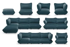Fatboy Sumo Loveseat Velvet Loveseat, 114x108x90 cm