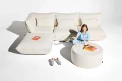 Fatboy Sumo Seat Boucle Seat, beige, 108x108x90 cm