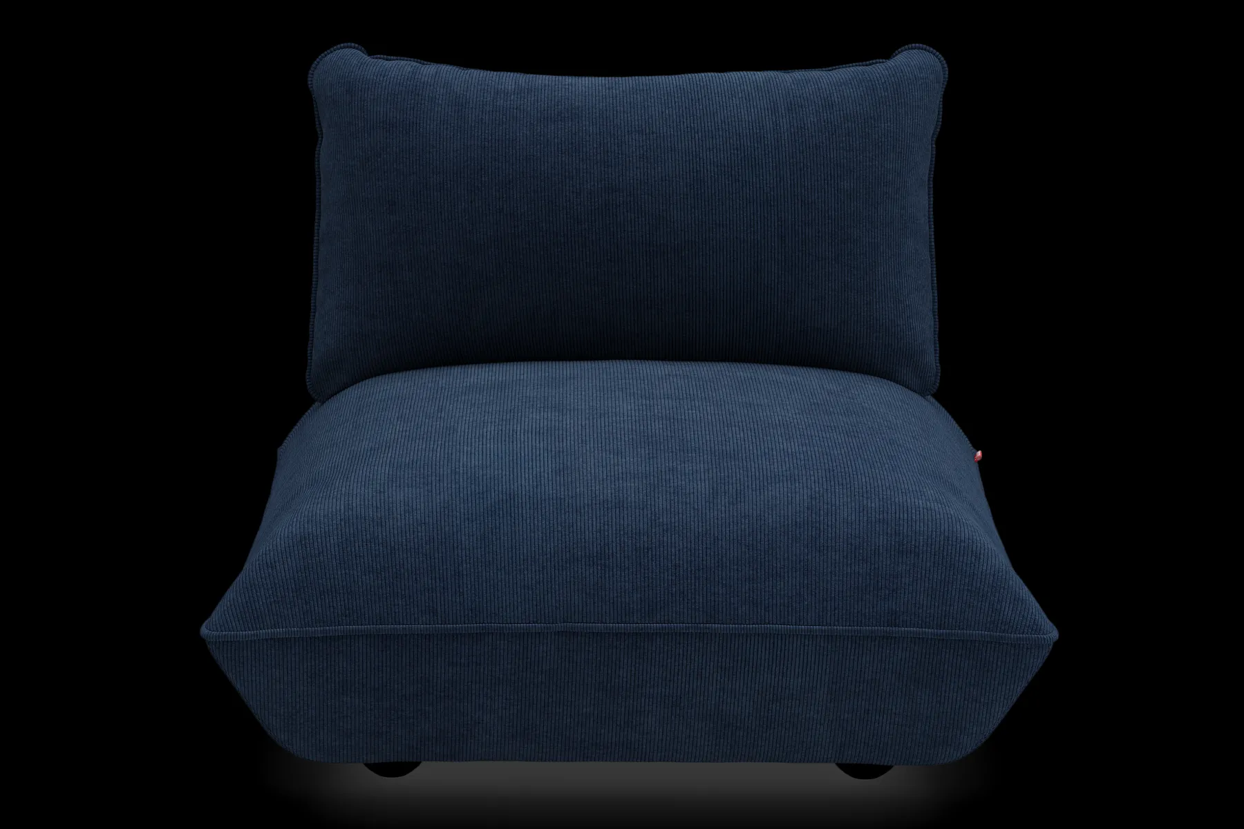 Fatboy Sumo Seat Cord Seat, bleu, 108x108x90 cm