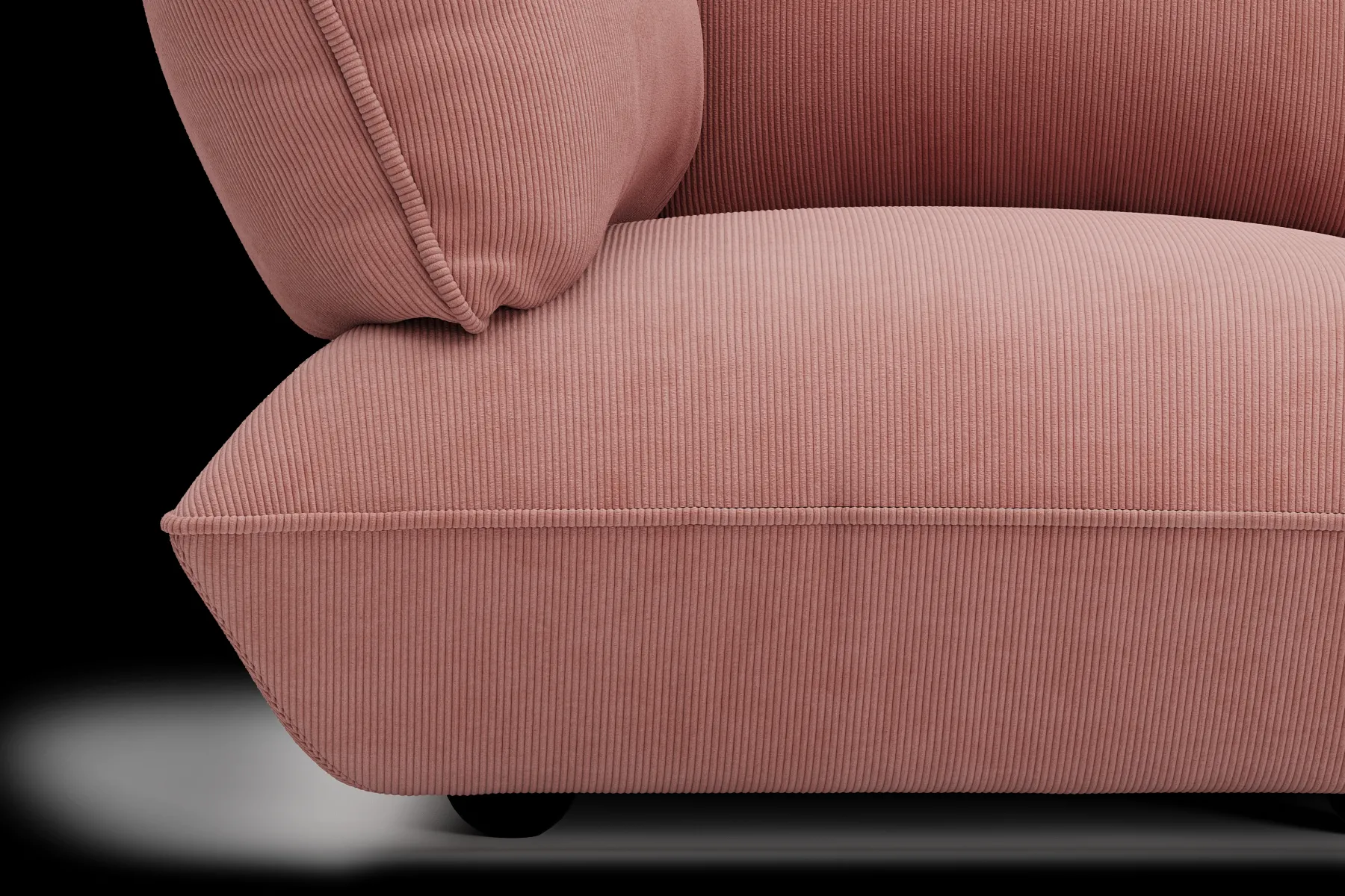 Fatboy Sumo Seat Cord Seat, rose, 108x108x90 cm