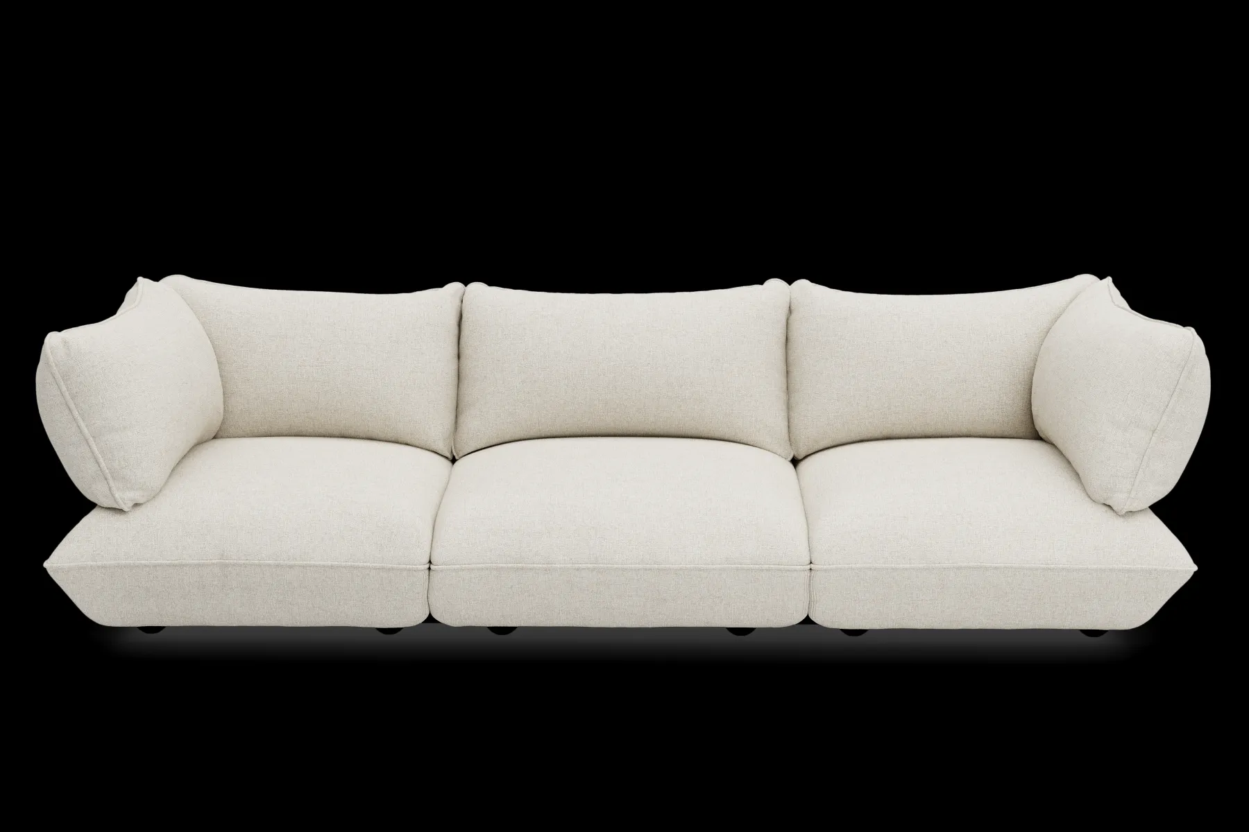 Fatboy Sumo Sofa Grand Boucle Canapé modulaire d’intérieur, 301x108x90 cm