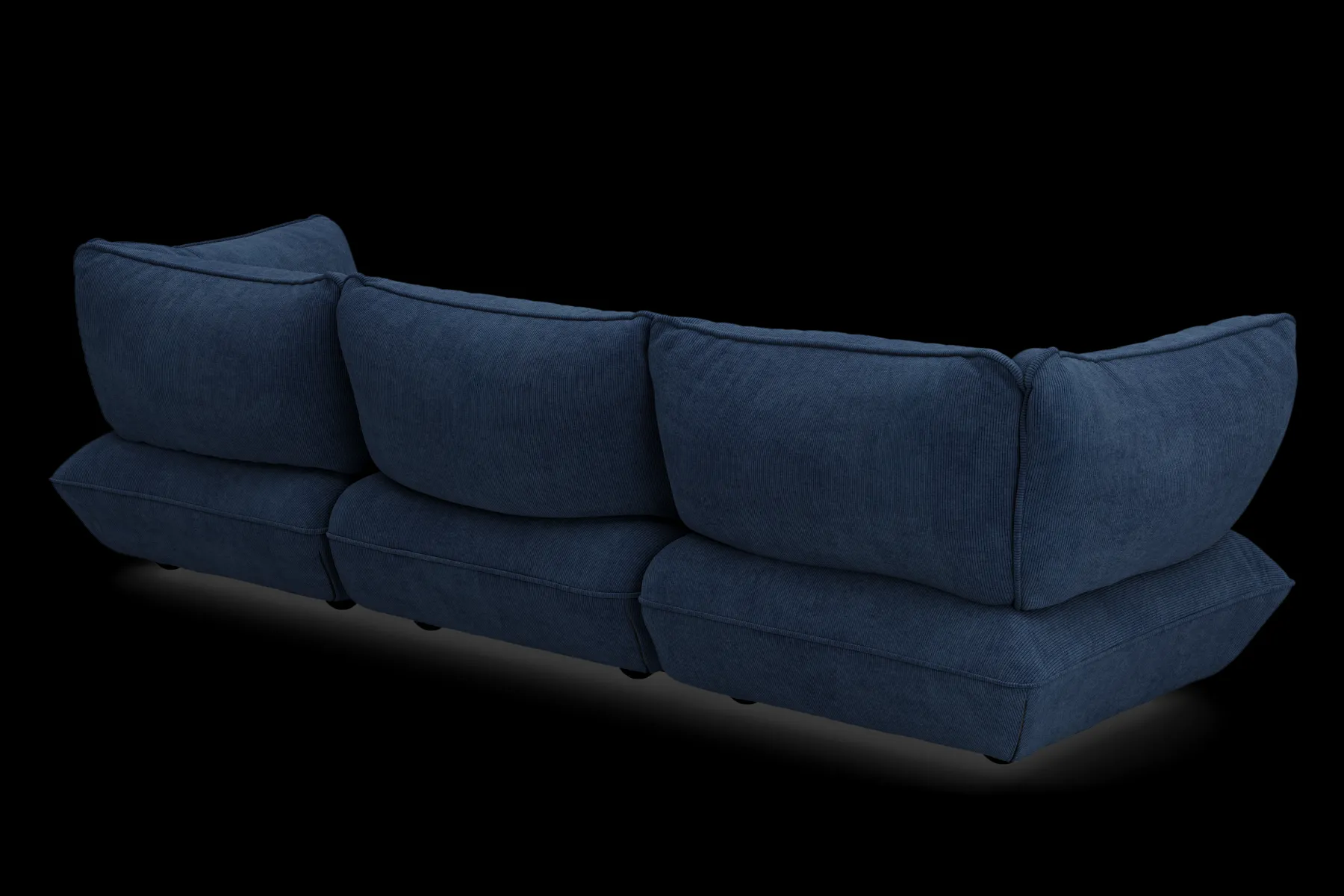 Fatboy Sumo Sofa Grand Cord Canapé modulaire d’intérieur, 301x108x90 cm