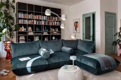 Fatboy Sumo Sofa Grand Velvet Canapé modulaire d’intérieur, 301x108x90 cm