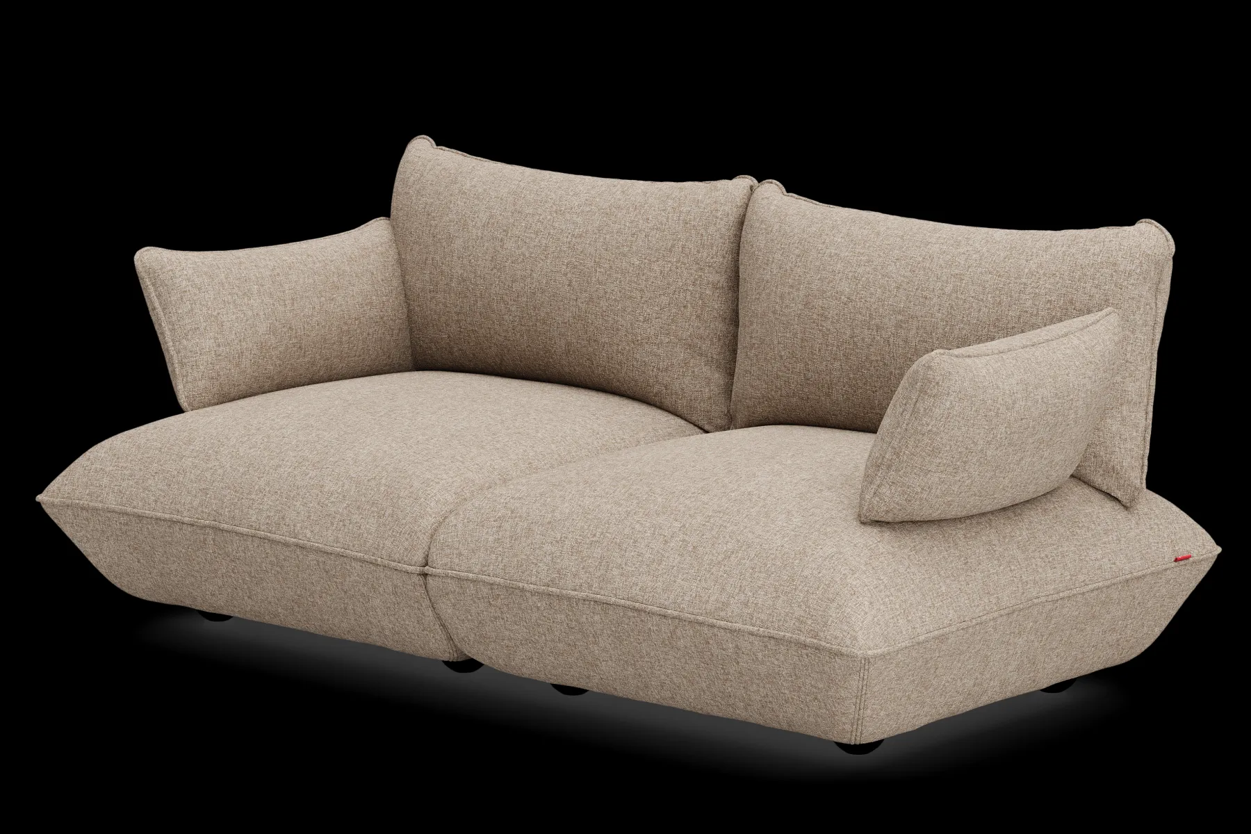 Fatboy Sumo Sofa Medium Boucle Melange Canapé modulaire d’intérieur, 210.5x108x90 cm