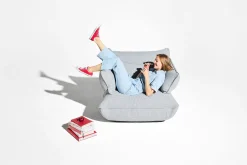 Fatboy Sumo Sofa Medium Boucle Melange Canapé modulaire d’intérieur, 210.5x108x90 cm